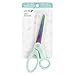 Yoobi Scissors | Adult Size | Green Mint Holographic Design | Great for School, Home or Office Use | Right or Left Handed