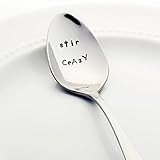 Stir Crazy - Stamped Spoon | Stamped Silverware for Coffee Fiends
