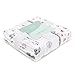 aden + anais Dream Blanket, 100% Cotton Muslin, 4 Layer Lightweight and Breathable, Large 47 X 47 inch, Year of The Dog - Puppies