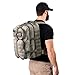 3V Gear Velox II Quick Action Tactical Backpack - 27L Capacity Bag with 4 Compartments, MOLLE Webbing, Hydration Compatible, Laptop Sleeve and Compression Straps - Large Tactical Backpack - Black