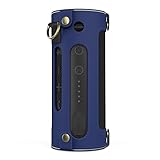 MoKo Carrying Case for JBL Flip 3 , Portable Bluetooth Speaker Cover PU Leather Protective Bag Sleeve Skins, with Holding Strap & Carabiner, Indigo