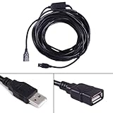 CableVantage 50 FT Premium Active USB 2.0 Extender / Repeater / Extension Cable with Built-in signal booster chips - Supports High Speed Data Transfer Rate of up to 480 Mbps 50 Foot