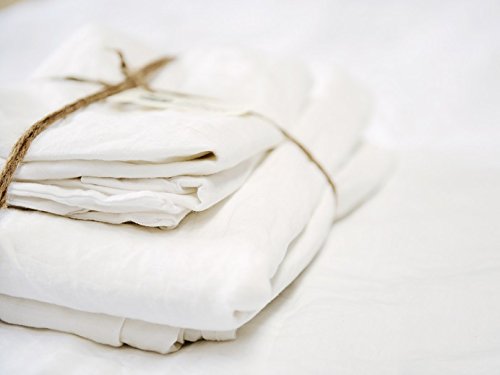 Lausonhouse Luxurious 100% Pure French Linen Sheet Set - King
