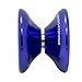 Responsive MAGICYOYO K7 Aluminum Metal Yoyo Ball for Beginners with Bag+Glove+5 Strings-- Purple