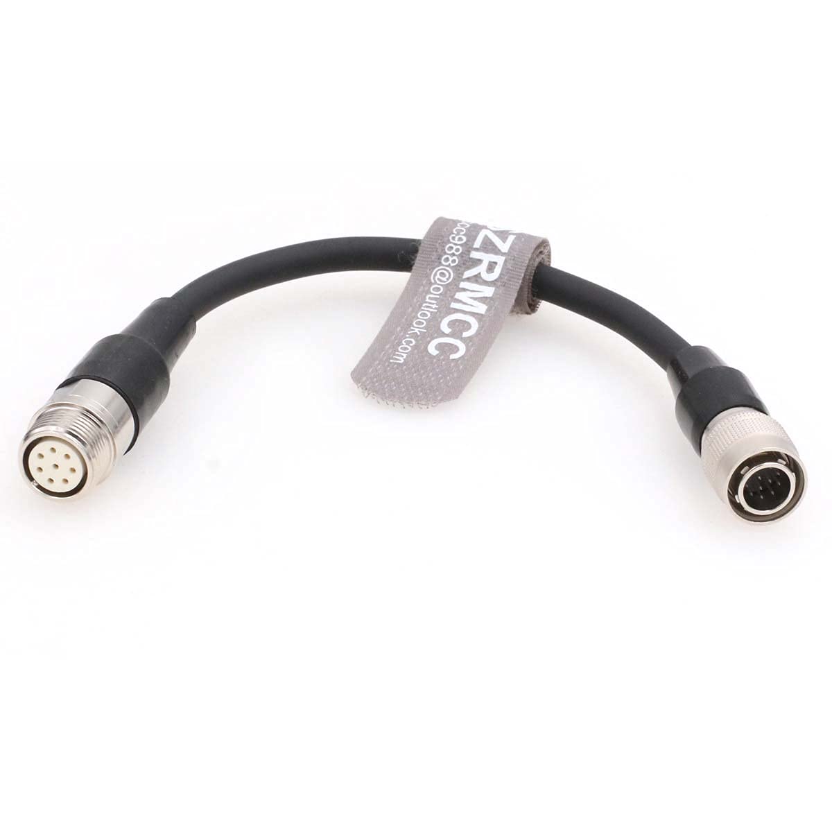 SZRMCC Servo Lens Control Cable for Canon Zoom Focus Servo Controller 8-Pin to Fujinon Hirose 12 Pin servo Lens