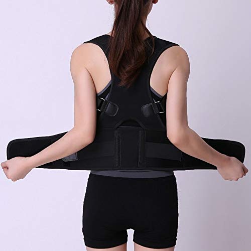 VT BigHome Hot Lumbar Support Belt Back Brace Posture Corrector Shoulder Brace Support Postural Lower Back Corsets Belt