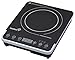 Ivation 1800 Watt Portable Induction Countertop Cooktop Burner, Easy Clean Glass Top w/Touch Button Control