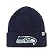 47 Men's College Navy Seattle Seahawks Primary Basic Cuffed Knit Hat
