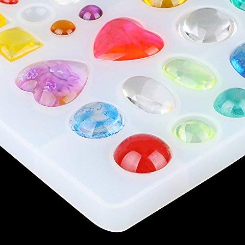 image for Vidillo Resin Casting Molds, 141 Pcs Resin Crafts Mold Tools Kit Inclu