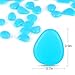 Blusea 100Pcs Glow in The Dark Garden Pebbles for Walkways Outdoor Decor,Glow Stone Rocks Aquarium Fish Tank Pebbles Path Lawn Yard Outdoor Garden Decorative Stones in Blue