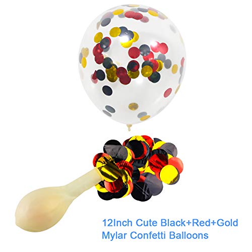2 Mickey+Balloons+Yellow+Confetti+Supplies