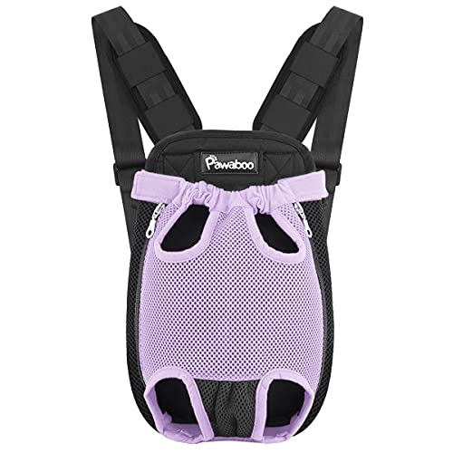 Pawaboo Pet Front Carrier Backpack for Small Medium Dogs
