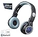 Black Panther Kids Bluetooth Headphones for Kids Wireless Rechargeable Foldable Bluetooth Headphones with Microphone Kid Friendly Sound and Bonus Detachable Cord