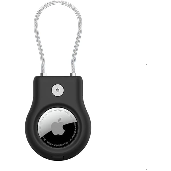 Amazon.com: Apple AirTag Leather Key Ring - Midnight