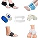Plantar Fasciitis Foot Compression Sleeve Package - Ankle & Foot Pain Relief Socks - Heel & Arch Support, Heel Pads, Heel Cups And Grips, Shoe Inserts & Insoles For Metatarsal Pain - (Pack of 14)