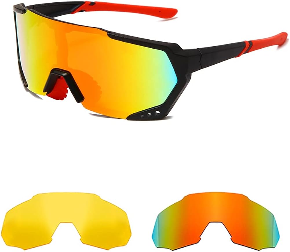 Produktbild von Utensilsto 3 Stück Polarisierte Sonnenbrille Für Herren Und Damen Outdoor Sport Sunglasses