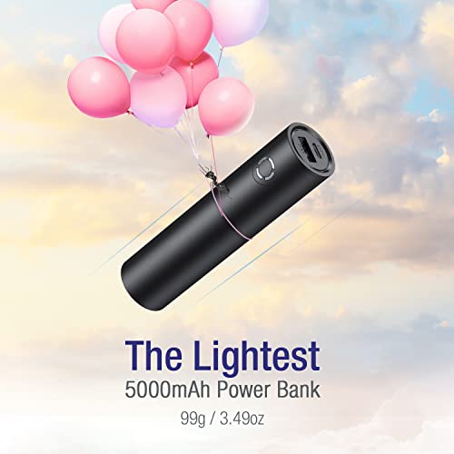 EnergyCell Portable Charger, The Lightest 5000mAh Power Bank with 2.4A