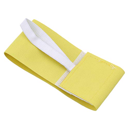 YouCY Football Captain Armband Arm Band Soccer Elastic Basketball Player Bands Soccer Captains Armband - Captain Arm Bands for Youth and Adult,Yellow - Thumbnail 2
