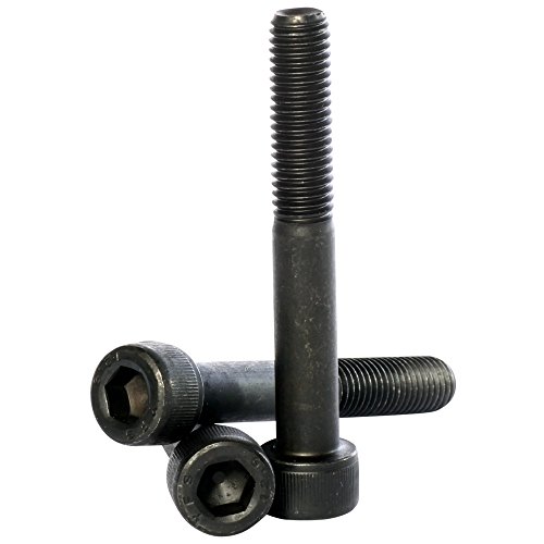 Buy Bolt Base (6mm) M6 x 60 Black 12.9 Grade High Tensile Hex Socket Cap screws Self Colour