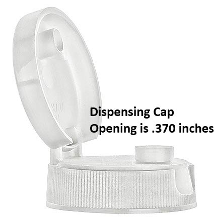 Earth's Essentials Ten Pack of Refillable 12 Oz. Squeeze Bottles with Large Opening Flip Caps-Great for Condiments, Sauces Or Crafts