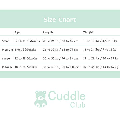Cuddle Club Bear Wearable Blanket Grey S