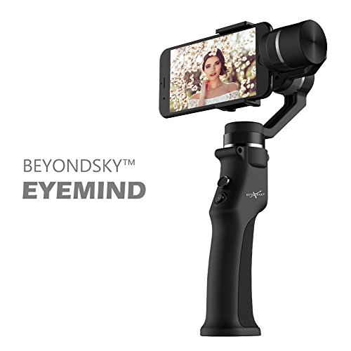 Beyondsky Eyemind 3-Axis Gimbal Handheld Stabilizer with Face Tracking Time-lapse Panorama for iPhone X Plus Gopro Camera
