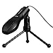 Excelvan Professional USB Condenser Microphone Flexible Desktop Gaming Microphone Q5 with Tripod Stand, Great for Recording, Singing, Garageband, PC, Laptop,Spacecraft Design, Black