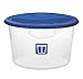 Rubbermaid Commercial Lid (Lid Only) for Round Food Storage Container, Fits 12 Qt. Containers, Blue (1980389)