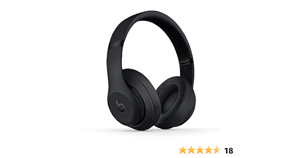 Beats Studio3 Wireless Noise Cancelling Over-Ear Headphones - Apple W1  Headphone Chip, Class 1 Bluetooth, Active Noise Cancelling, 22 Hours of  Listening Time, Built-in Microphone – Matt Black : Amazon.com.au:  Electronics