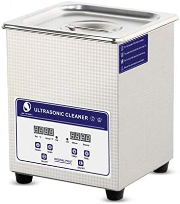 Digital 2L Ultrasonic Cleaner Stainless Steel Sterilizing Nail Tools With Degas Heating Timer Bath 60W Ultrasound Washer,USPLUG