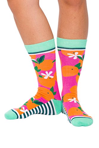 Woven Pear Women's Socks Orange You Glad, One Size