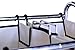 DecoBrothers Heavy Duty 3 Bag Extendable Laundry Sorter Cart with Hanging Bar, Beige