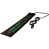 Jump Start MT10004 Waterproof Durable, 7.3 Watt UL Certified Seedling Heat Mat, Warm Hydroponic Heating Pad for Indoor Home Gardening & Seed Germination, Measures 3" x 20" Inches