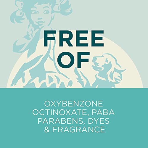 COPPERTONE PURE AND SIMPLE KIDS SUNSCREEN SPRAY SPF 50, ZINC OXIDE MINERAL , TEAR FREE, WATER RESISTANT, BROAD SPECTRUM , 5 OZ