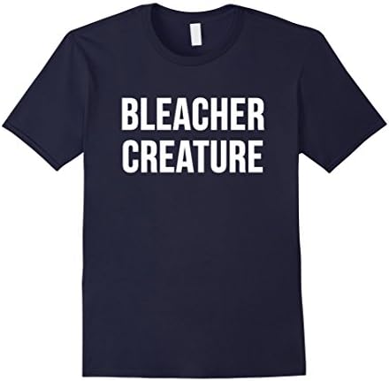 Men's New York Official Bleacher Creature Original Graphic T shirt Large Navy