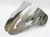 Chrome Double Bubble Windshield For 2000-2001 Honda CBR929RR CBR 929 RR 929RR