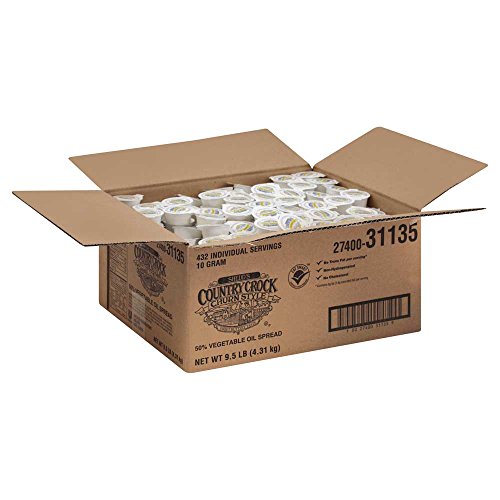 Country Crock Churn Style Margarine, 10 Gram - 432 per case.