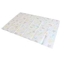 Emmzoe Disposable Sanitary Diaper Changing Table Mat Pads - Germ Protection, Soft, Leakproof - Sea Life (18" x 27" - 25 Pack)