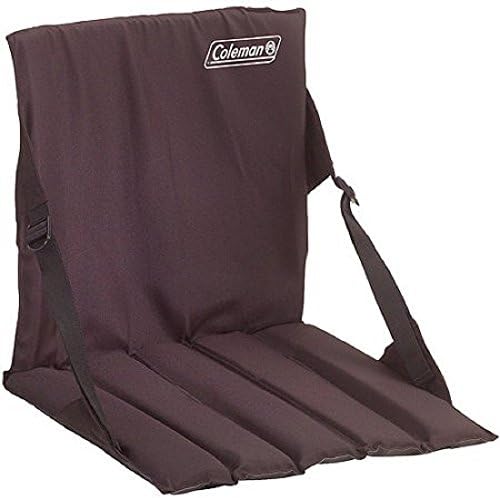 Lightweight and Portable Coleman Stadium Seat (Black)