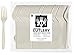 ZenCo Biodegradable Compostable Disposable Cutlery - 100 Forks Large 7.0
