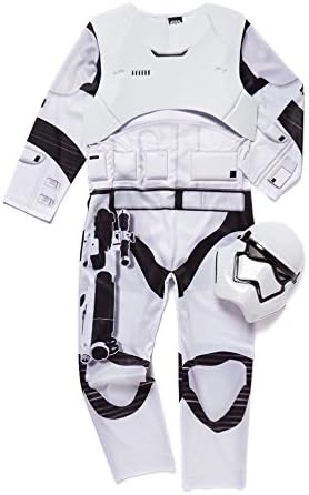Officially Licensed Disney Star Wars Stormtrooper fancy dress Boys Halloween Costume with Speech Chip, Padded Chest and Mask Ages 5-10yrs Made for the TU Collection (Children: XL (11-12yrs))