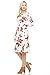 Reborn J Modest Shop LA MSLA7758 Floral Pleated Midi Dress With Pockets, Long Sleeve