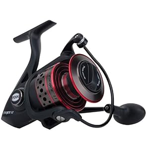 Penn Féroce Ii Fixed Spool Moulinet – Noir/rouge