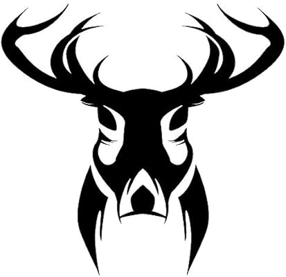 Home Find Deer Elk Buck Head Wall Decals Forest Animal Hunting