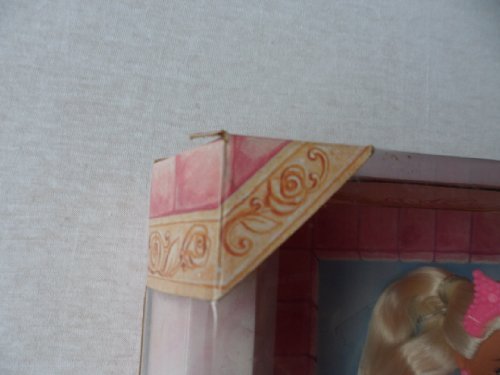 Barbie Rapunzel Pink Gown with Gold Glitter Pink Crown