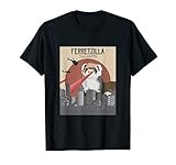 Ferretzilla Laser Shirt Hilarious Ferret Lovers Tee Gift