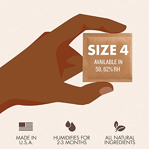 Boveda 62 TwoWay Humidity Control Packs For Storing ½ oz Size 4