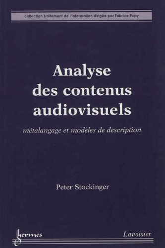 Analyse des contenus audiovisuels
