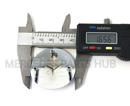 image for Mercedes Benz Genuine Vehicle Hood Star Emblem Badge (221-817-00-16, C