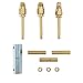 DANCO Bathtub and Shower 3-Handle Remodel/Rebuild Trim Kit for Central Brass Faucets | Knob Handle | 10L-11H, 10L-11C, 10L-13D | Chrome (39616)